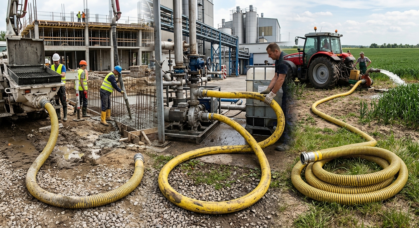 Dobór przewodów do wymagających instalacji: węże ZET
